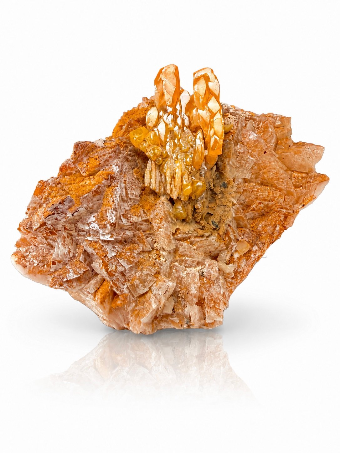 Wulfenite in Dolomite